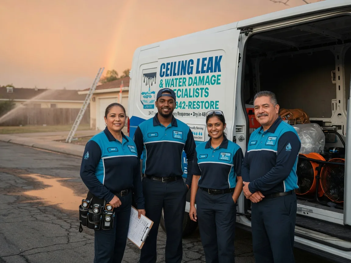 Ceiling Leak Cleanup company in Yoakum, TX